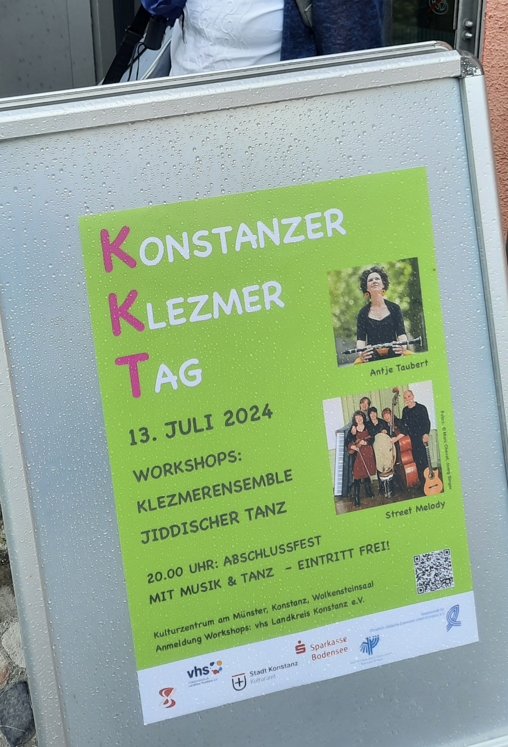Gastdozentin beim Konstanzer Klezmer Tag 2024