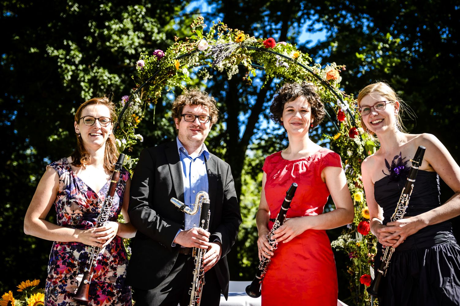 Hochzeit mit Klarinettenklängen