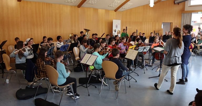 Einblicke in meine Arbeit an der Musik-und Kunstschule Jena - Nachwuchsorchester