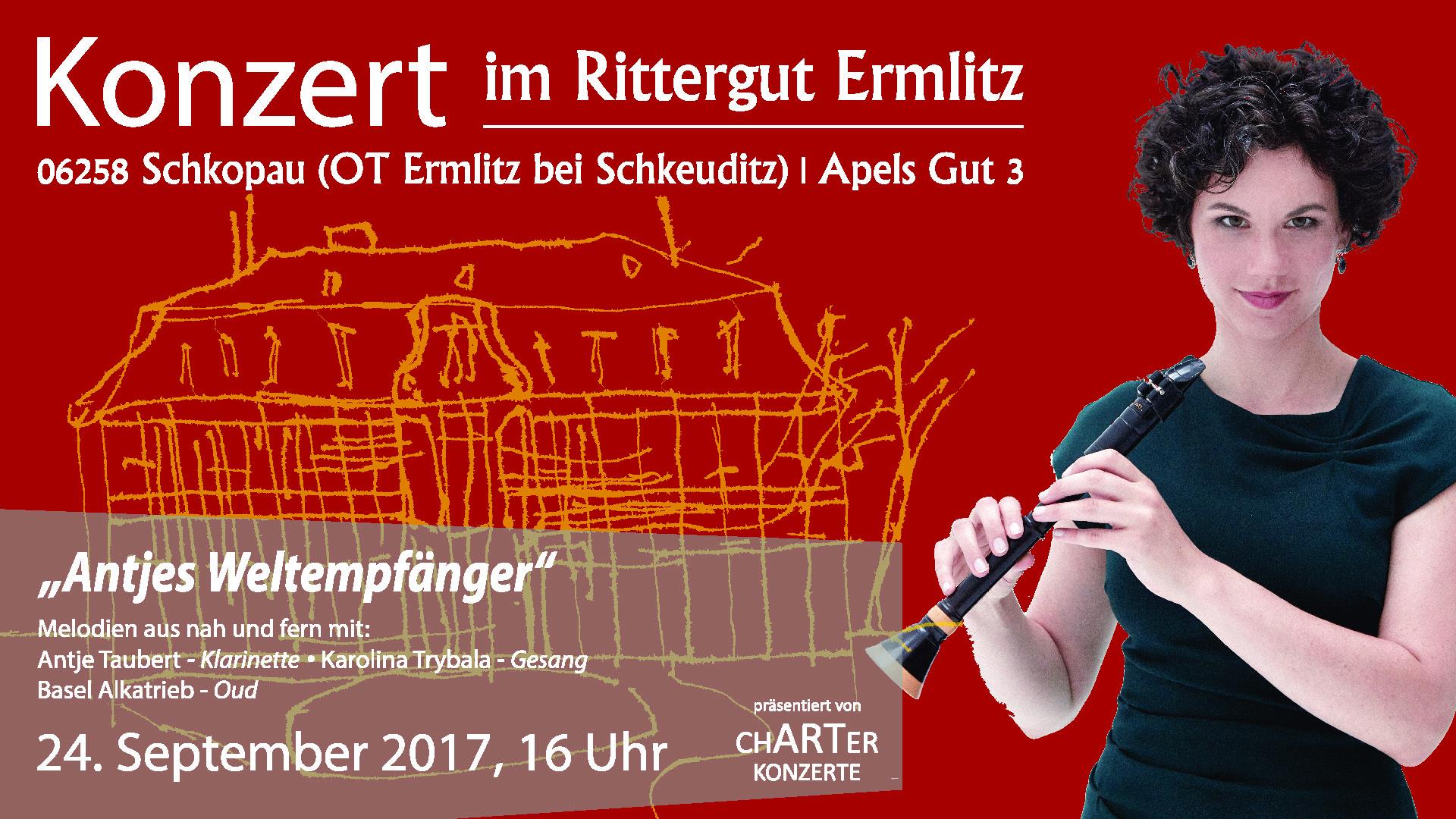 'Antjes Weltempfänger' im Rittergut Ermlitz