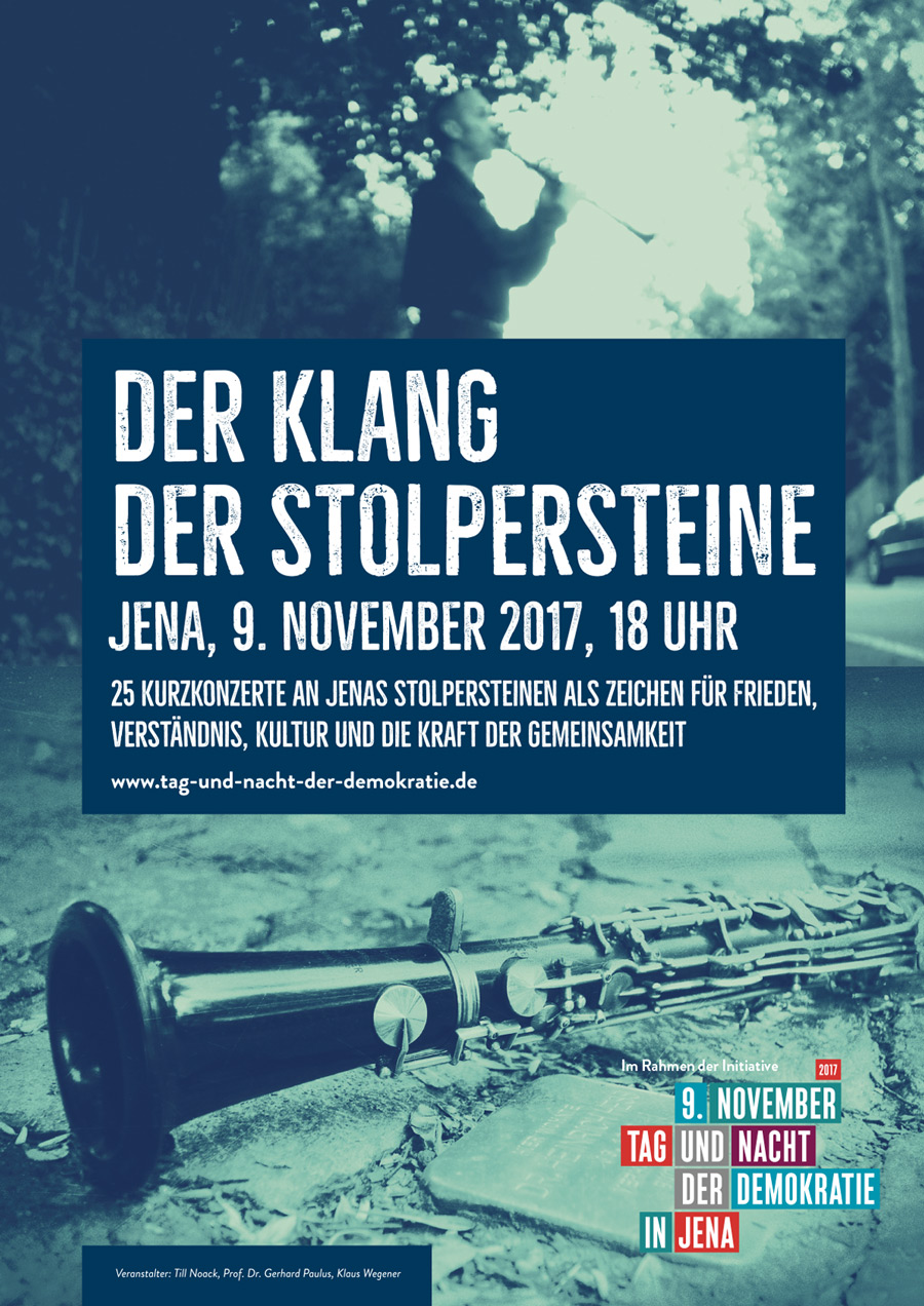 Klang der Stolpersteine - musikalisches Gedenken in Jena